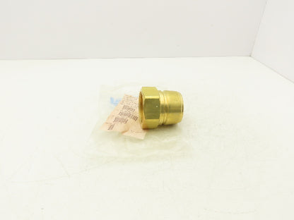 Hansen B20T56 Quick Disconnect Coupling 2-1/2" Straight Through Plug 2-1/2" NPTF