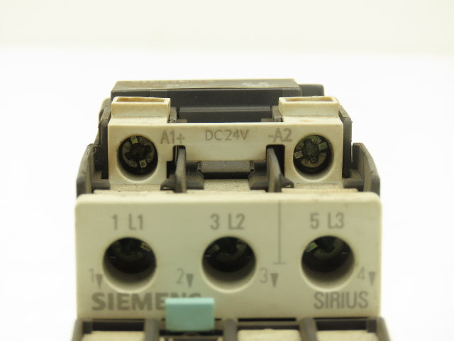 Siemens 3RT1025-1BB40 Motor Starter Contactor 24V Coil 15Hp 600V Lot of 2