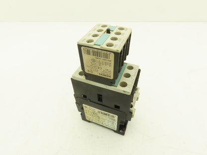Siemens 3RT1025-1BB40 Motor Starter Contactor 24V Coil 15Hp 600V Lot of 2
