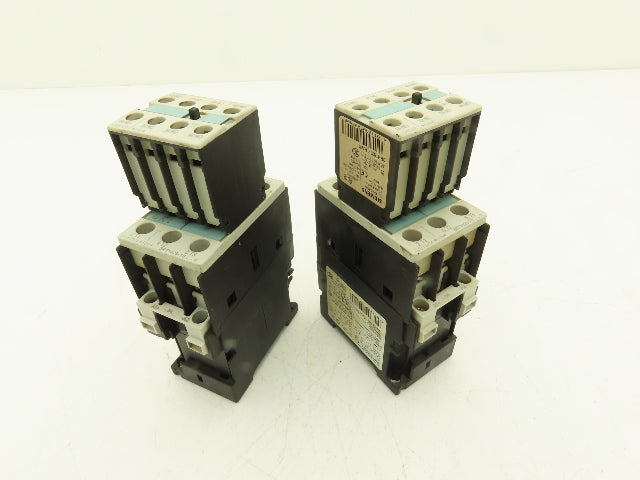Siemens 3RT1025-1BB40 Motor Starter Contactor 24V Coil 15Hp 600V Lot of 2
