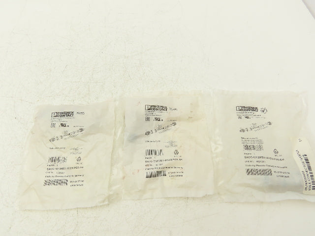 Phoenix Contact SACC-M12MSD-4CON-PG9-SH Ethernet Data Connector CAT5 Lot of 3