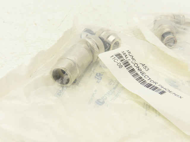 Phoenix Contact SACC-M12MSD-4CON-PG9-SH Ethernet Data Connector CAT5 Lot of 3