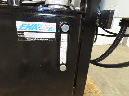 EHA Hydraulic Power Unit 20Gal Tank 2gpm 3770PSI Casappa Gear Pump 3Hp 3PH