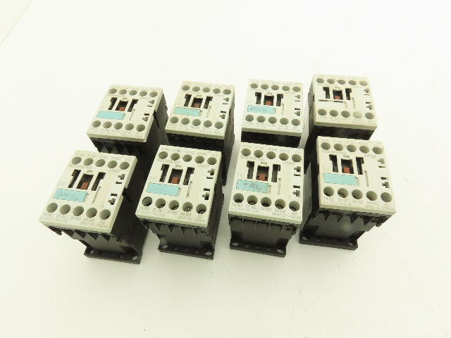 Siemens 3RH1131-1BB40 Contactor Relay 24V Coil 600V 3 NO 1 NC Lot of 8
