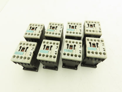 Siemens 3RH1131-1BB40 Contactor Relay 24V Coil 600V 3 NO 1 NC Lot of 8
