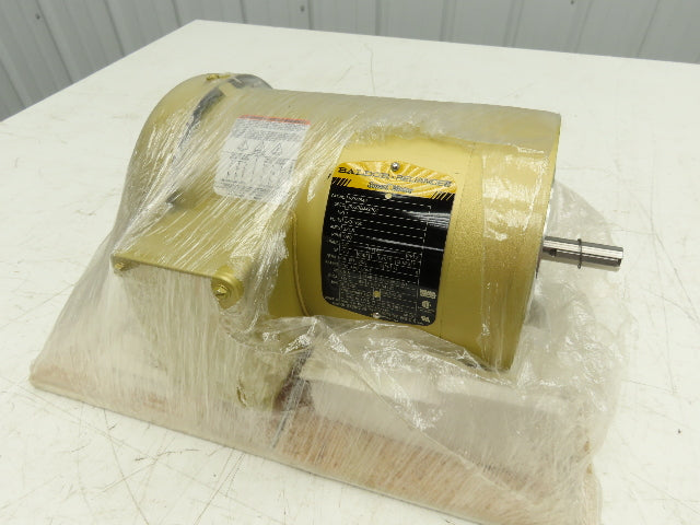 Baldor VEM3546 Super-E AC Motor 1Hp 1760 RPM 230/460V 3PH 56C TEFC