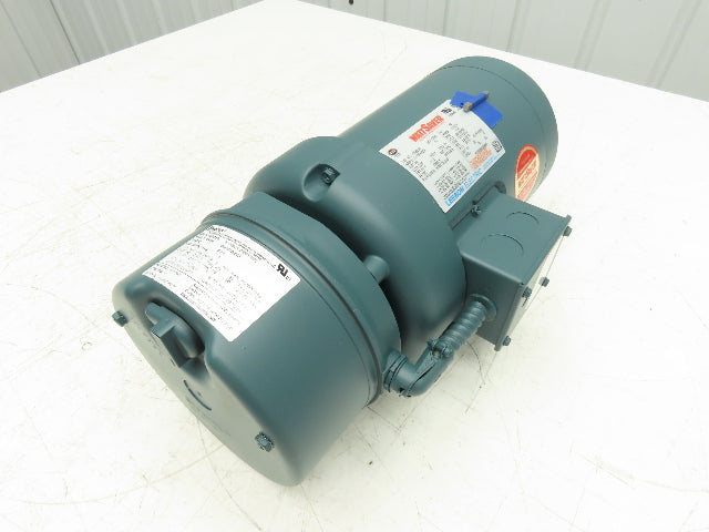 Leeson C6T17FK105A 119563.00 Wattsaver Brake Motor 1Hp 1760 RPM 230/460V 3PH 56C