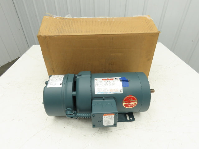 Leeson C6T17FK105A 119563.00 Wattsaver Brake Motor 1Hp 1760 RPM 230/460V 3PH 56C