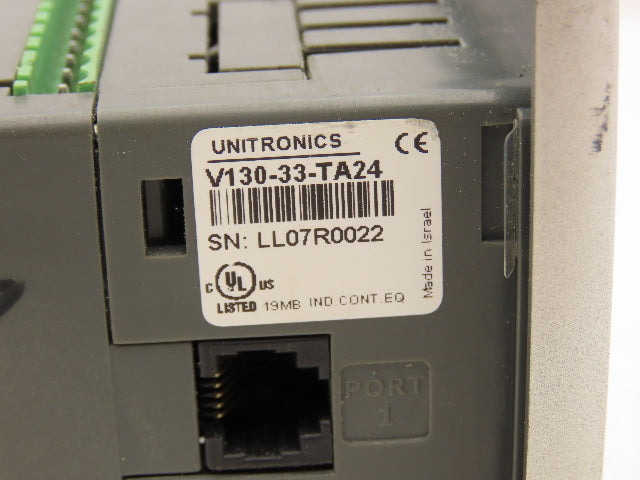 Unitronics V130-33-TA24 Vision 130 Micro PLC Programmable Logic Controller HMI