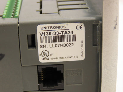 Unitronics V130-33-TA24 Vision 130 Micro PLC Programmable Logic Controller HMI