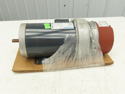 Marathon 56T17F15655A D456A Brake Motor 1Hp 1725 RPM 230/460V 3PH 56C TEFC