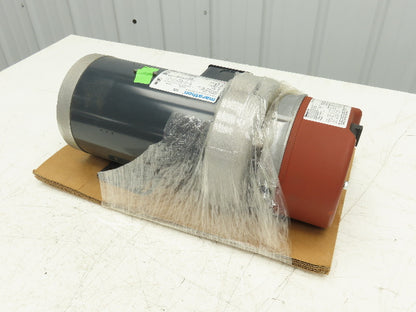Marathon 56T17F15655A D456A Brake Motor 1Hp 1725 RPM 230/460V 3PH 56C TEFC