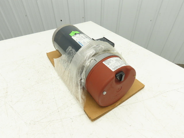 Marathon 56T17F15655A D456A Brake Motor 1Hp 1725 RPM 230/460V 3PH 56C TEFC