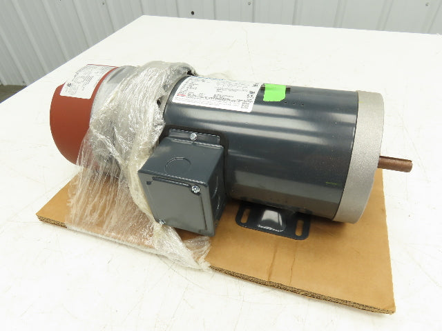 Marathon 56T17F15655A D456A Brake Motor 1Hp 1725 RPM 230/460V 3PH 56C TEFC