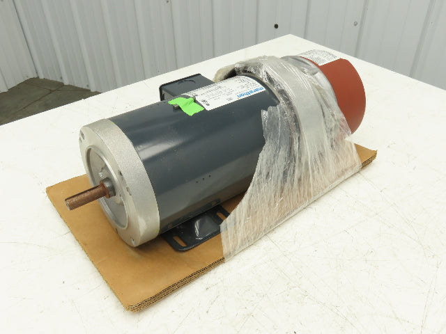 Marathon 56T17F15655A D456A Brake Motor 1Hp 1725 RPM 230/460V 3PH 56C TEFC