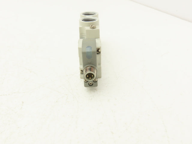 SMC SY7120-5W7ZD-02 Solenoid Valve 1/4" Ports 24V with Cables Lot of 2