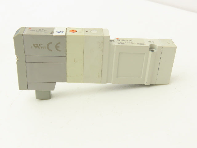 SMC SV1100-5FU Pneumatic Air Valve SV1000 Series 5-Port 2-Position 24V Lot of 11