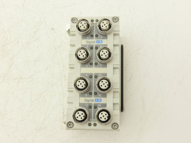 SMC EX600-DXPD 16 Point Digital Input Serial Interface 8xM12 PNP 24V Lot of 2