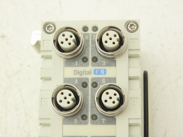 SMC EX600-DXPD 16 Point Digital Input Serial Interface 8xM12 PNP 24V Lot of 2