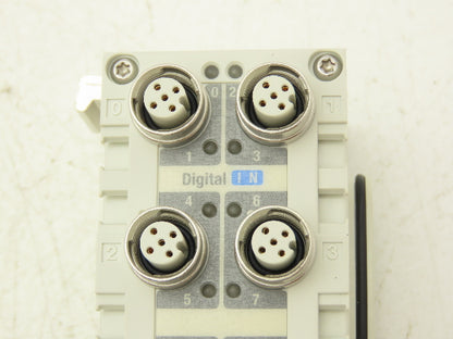 SMC EX600-DXPD 16 Point Digital Input Serial Interface 8xM12 PNP 24V Lot of 2