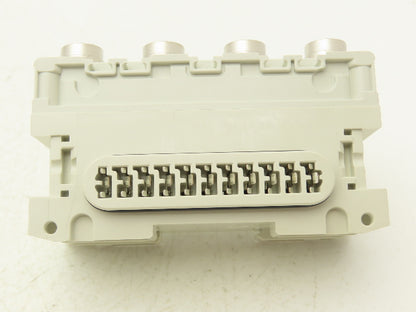 SMC EX600-DXPD 16 Point Digital Input Serial Interface 8xM12 PNP 24V Lot of 2