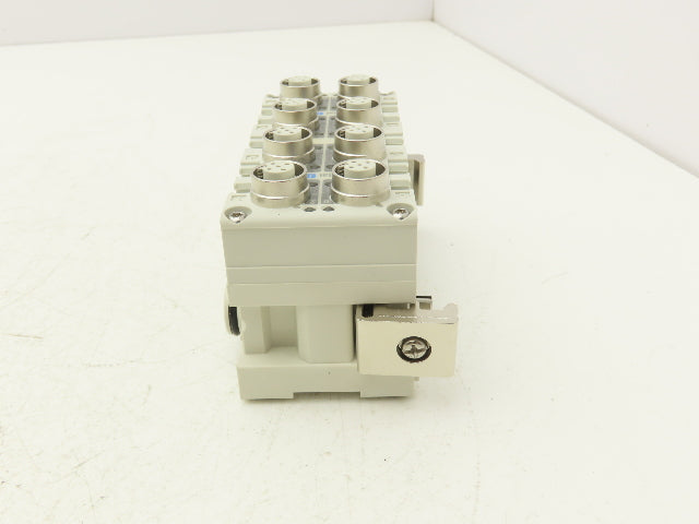 SMC EX600-DXPD 16 Point Digital Input Serial Interface 8xM12 PNP 24V Lot of 2