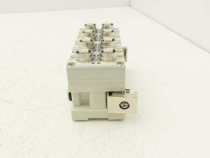 SMC EX600-DXPD 16 Point Digital Input Serial Interface 8xM12 PNP 24V Lot of 2