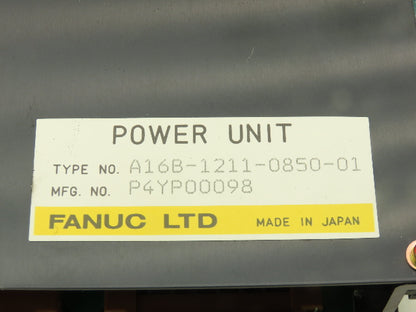 Fanuc A16B-1211-0850-01 Power Supply Board Unit A16B-1211-0850/08A