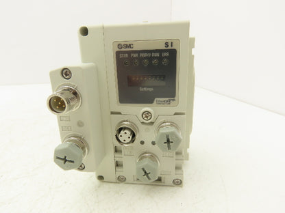 SMC EX600-SEC1 EtherCAT Fieldbus Serial Communication Interface PNP 100Mbps 24V