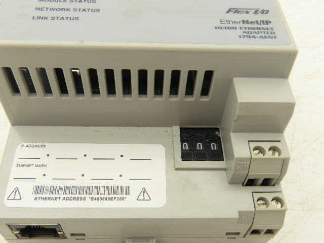 Allen Bradley 1794-AENT Ethernet Adapter Series B Flex I/O EtherNet/IP 10/100