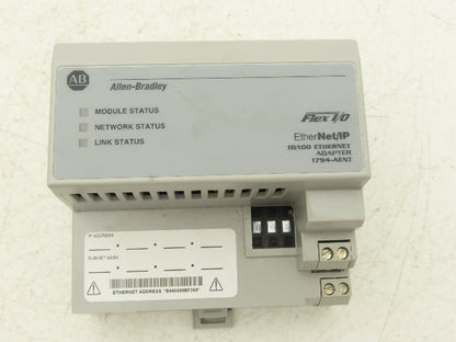 Allen Bradley 1794-AENT Ethernet Adapter Series B Flex I/O EtherNet/IP 10/100