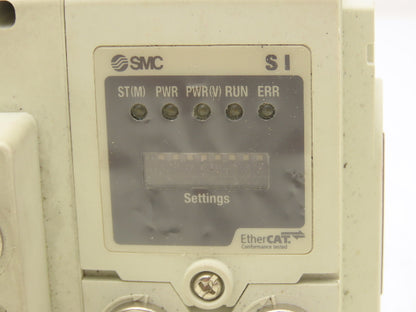 SMC EX600-SEC1 EtherCAT Fieldbus Serial Communication Interface PNP 100Mbps 24V