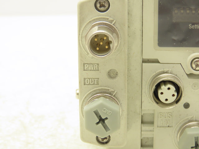 SMC EX600-SEC1 EtherCAT Fieldbus Serial Communication Interface PNP 100Mbps 24V