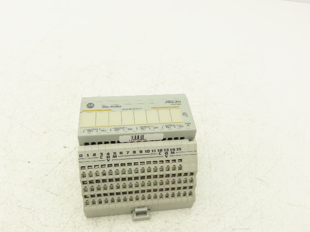 Allen Bradley 1794-DE-4 Flex I/O 16 Point Digital Output Module Ser B 24 VDC