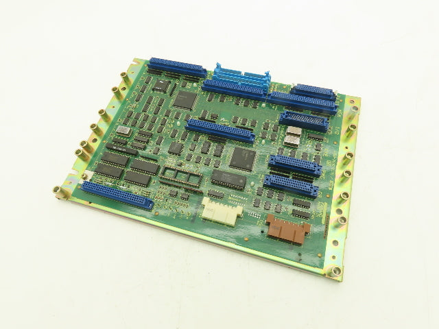 Fanuc A20B-2000-0170/07B Printed Circuit Backplane PCB With Chassis Base