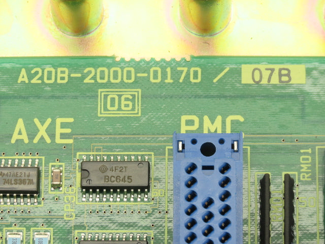 Fanuc A20B-2000-0170/07B Printed Circuit Backplane PCB With Chassis Base