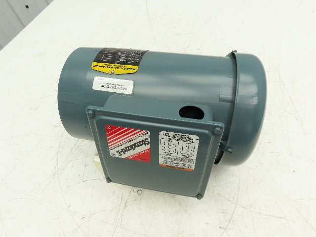 Baldor VUHM3546 AC Motor 1Hp 1750 RPM 230/460V 3PH 56C TEFC