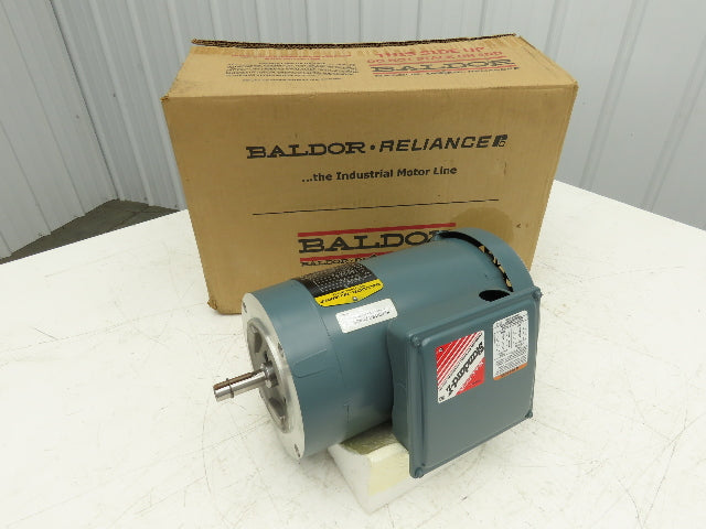 Baldor VUHM3546 AC Motor 1Hp 1750 RPM 230/460V 3PH 56C TEFC