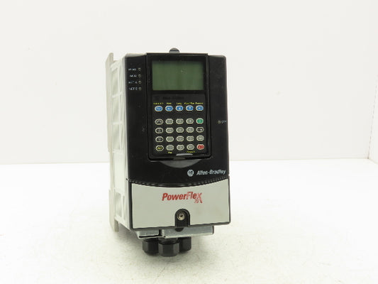 Allen Bradley 20AD2P1A3AYNNNC0 PowerFlex 70 Variable AC Drive VFD 1Hp 480V 3PH