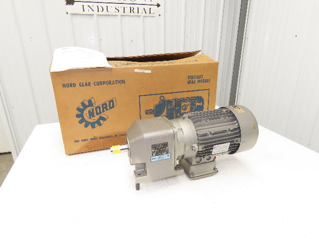 Nord SK 272 VL-90L/4 CUS Inline Gearmotor 6.34 Ratio 262 RPM 2Hp 230/460V 3PH