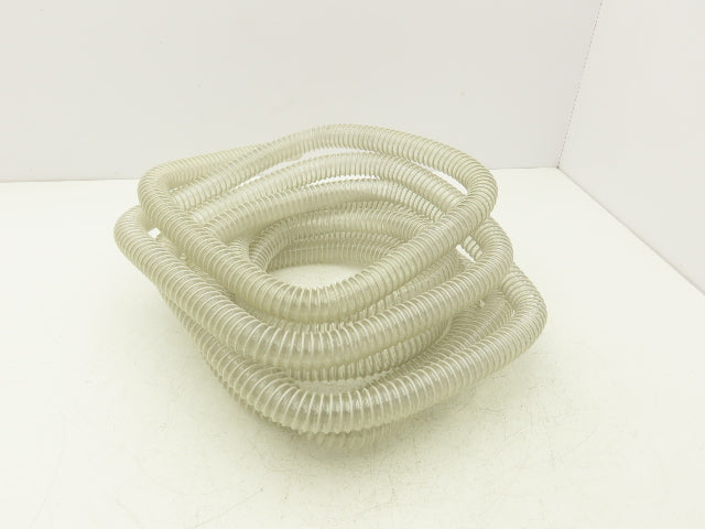 Hi-Tech 0338-0100-0001 Duravent Vacuflex 1" Hose 25 ft Long TPU Rubber