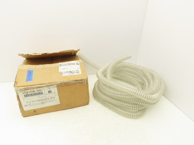 Hi-Tech 0338-0100-0001 Duravent Vacuflex 1" Hose 25 ft Long TPU Rubber