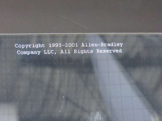 Allen Bradley 2711-T10C20 Panel View 1000 Ser D FRN 4.20 Touch Screen 10" REV B