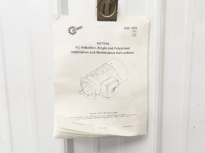 Nord SK 272 VL-71L/4 CUS Inline Gearmotor 6.74 Ratio 255 RPM .5Hp 230/460V 3PH