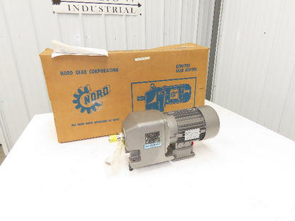 Nord SK 272 VL-71L/4 CUS Inline Gearmotor 6.74 Ratio 255 RPM .5Hp 230/460V 3PH