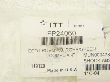 Enidine ECO LROEM 1.0 Adjustable Hydraulic Shock 0.75" Bore 1" Stroke 1"-12 UNF