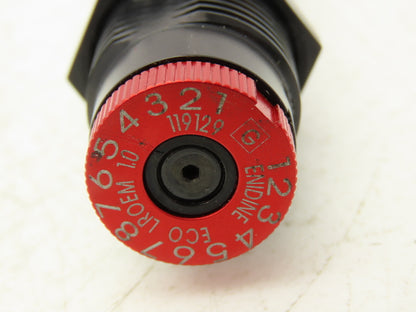 Enidine ECO LROEM 1.0 Adjustable Hydraulic Shock 0.75" Bore 1" Stroke 1"-12 UNF