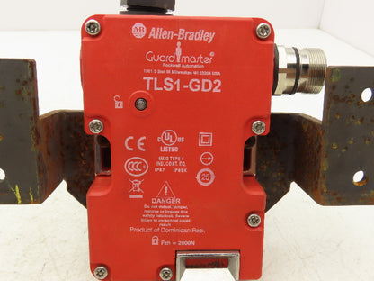 Allen Bradley TLS1-GD2 Guard Master Interlock Locking Guard Switch 24V AC/DC