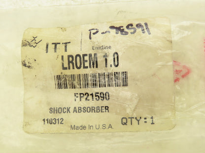 Enidine ECO LROEM 1.0 Adjustable Hydraulic Shock 0.75" Bore 1" Stroke 1"-12 UNF