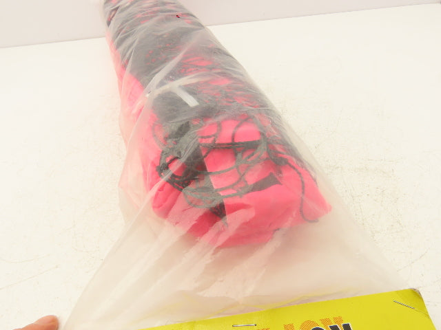 IDIG High Visibility Volleyball Net Hot Pink 32' x 3' Rope Top Net Regulation